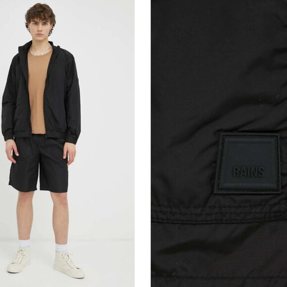 NEW W/TAGS Rains shorts 18920 black - Picture 4 of 6